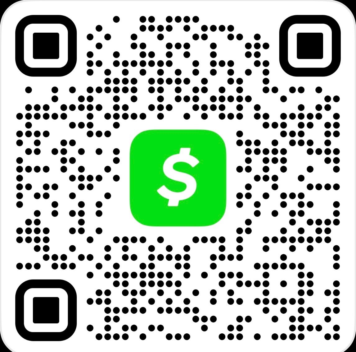 Cash App QR — scan or tap to open